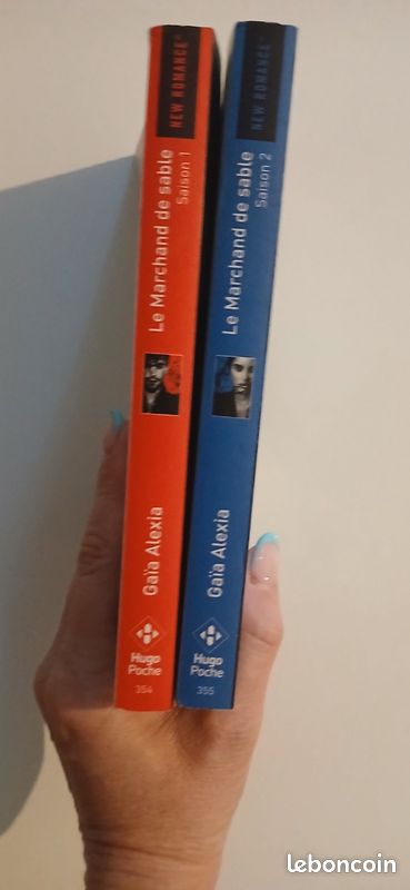 Lot 2 livres de Alexia GAÏA "le marchand de sable" tome 1 et 2 format poche (image 3)
