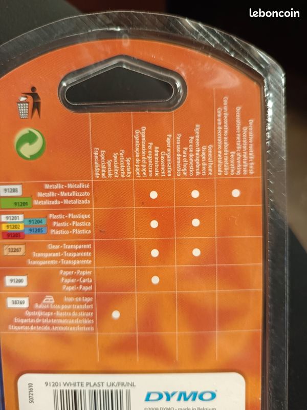 DYMO LetraTag XR - Étiqueteuse Portative Thermique Avec Clavier ABC