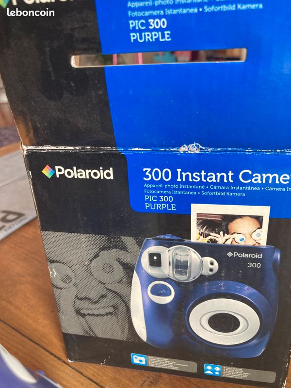 Appareil Photo Instantané Polaroid 300 - Noir - Occasion - Pour Débutants