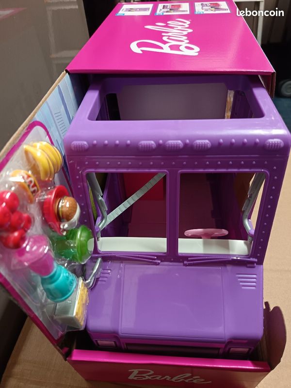 Camion Food truck Barbie neuf Jeux Jouets