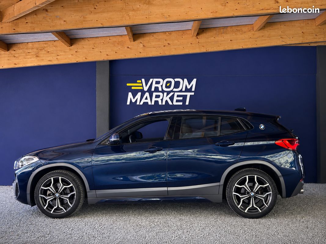BMW X2 18D 150 cv M Sport - sDrive - Origine France - Pack M - CarPlay - Eclairage d'ambiance - Caméra de recul - Sièges chauffants - JA 19" - Suivi complet (image 3)