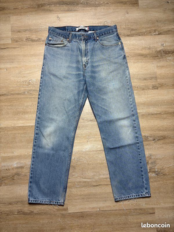 Levi’s 505 W36 L32 jean bleu vintage coupe droite regular homme denim (image 2)