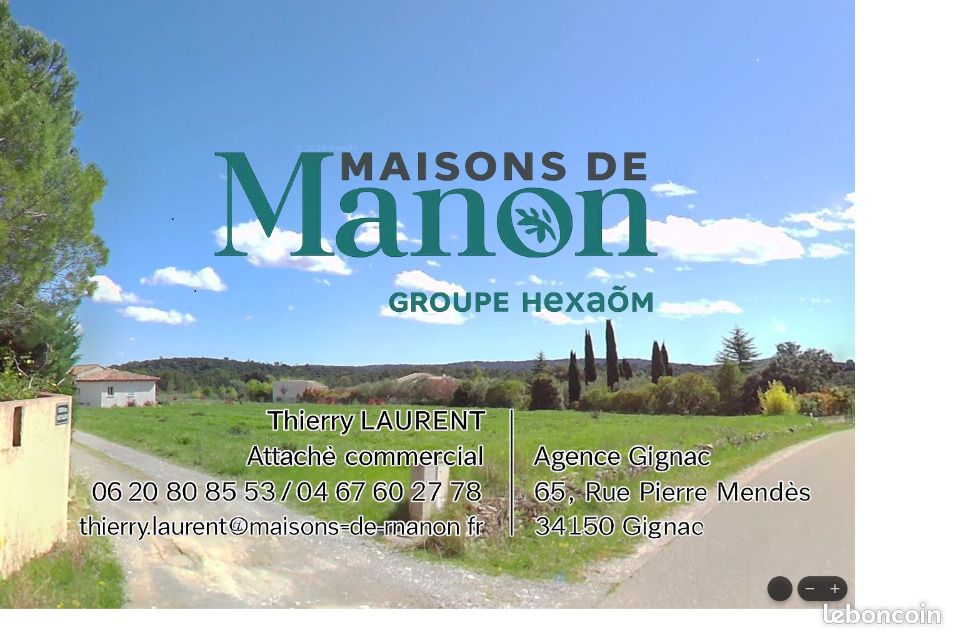 Terrain 800 m² · à Lauret · 169 000 €