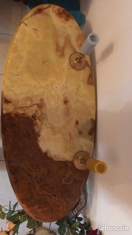 Table basse en onyx (image 2)