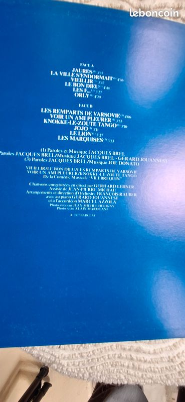 Vynile de brel (image 2)