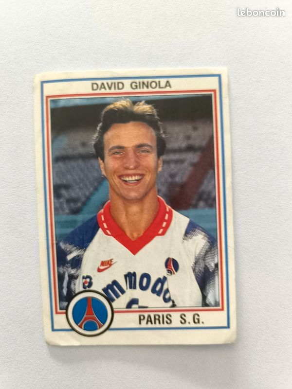 Rare Carte Card Panini Legende David Ginola Psg 50 Ans # C11