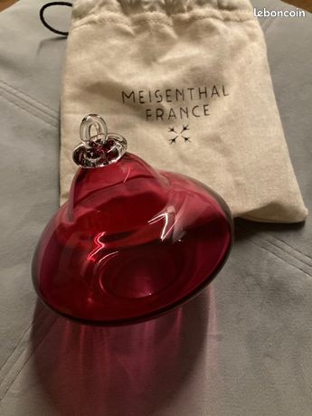 Boule de noel verre meisenthal - Idée de luminaire et lampe maison