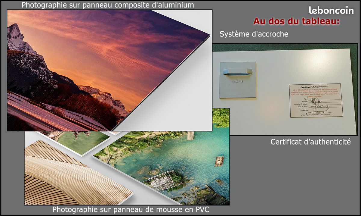 Tableau Photo originale décoration murale tirage limité (image 3)