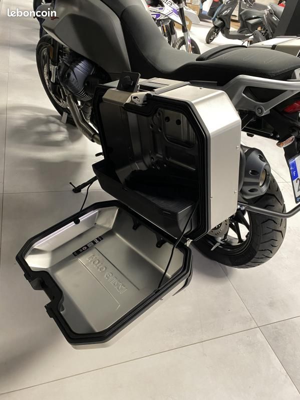 Moto Guzzi V85 TT 850 STRADA garantie 48mois valises + porte (image 4)