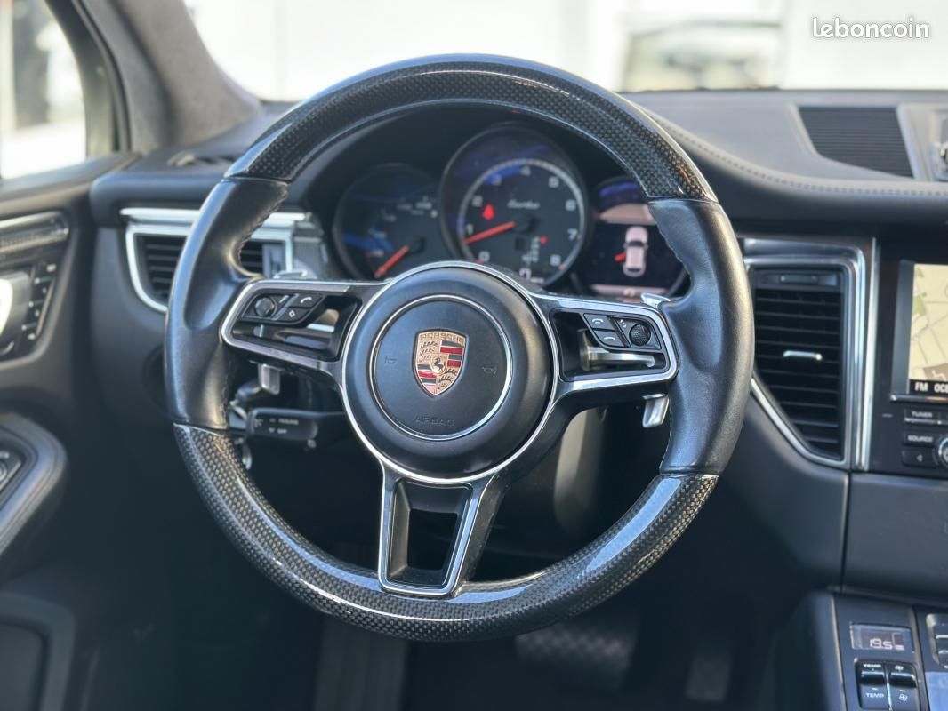 Porsche Macan TURBO 3.6 V6 400 CH PACK CARBONE ECHAP SPORT / BOITE DE TRANSFERT OK REVISION POUR ... (image 14)