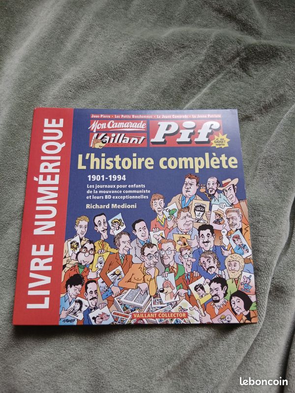 Mon camarade Vaillant Pif gadget l'histoire complète Richard Médioni livre numérique CD-Rom (image 2)