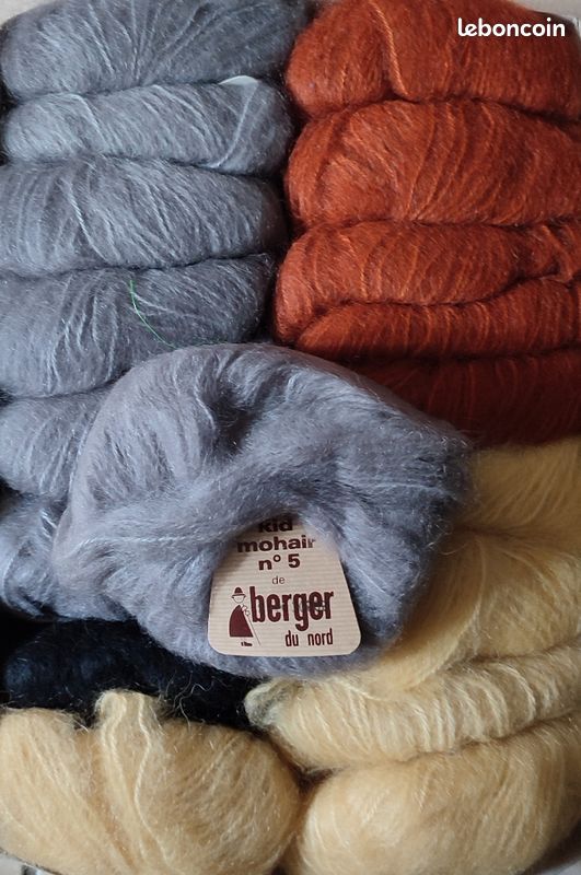 Laine berger du nord Kid Mohair (image 3)