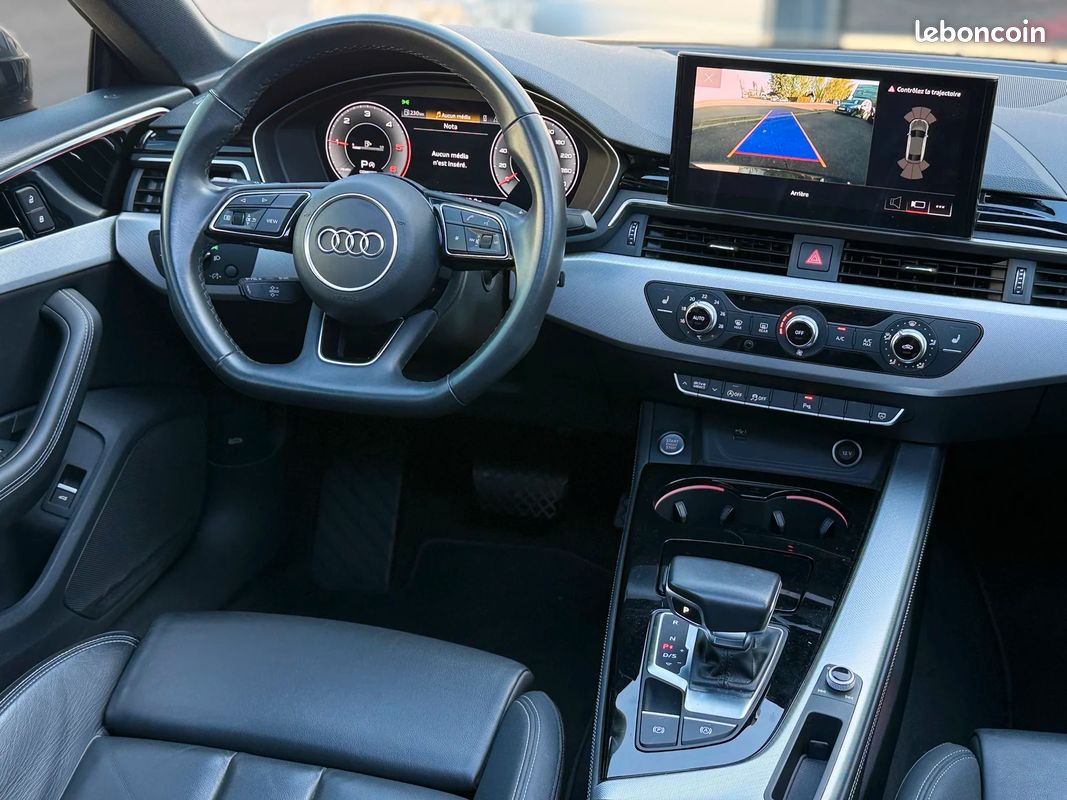 Audi A5 40 TDI quattro Avus Pack S-line / entretien Audi / Attelage électrique + toit ouvrant (image 3)