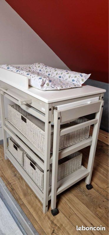 Table à langer Quax avec baignoire intégrée – Très bon état (image 8)