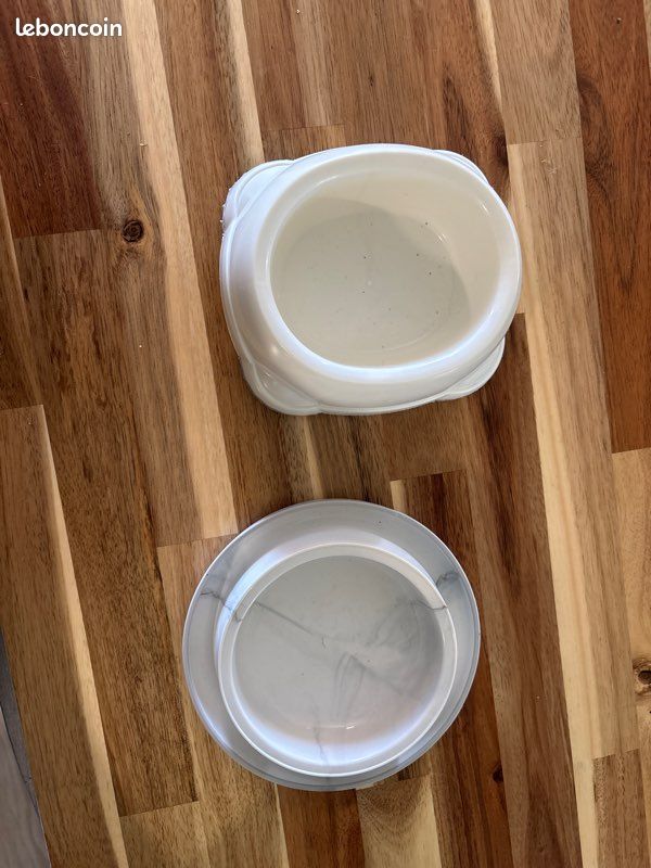 Gamelles de chats lot de 2 (image 1)