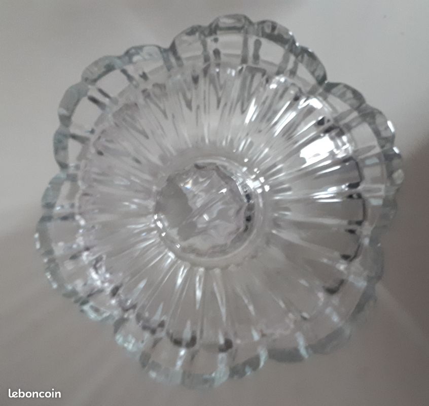 Très jolie bonbonniere en verre (image 1)