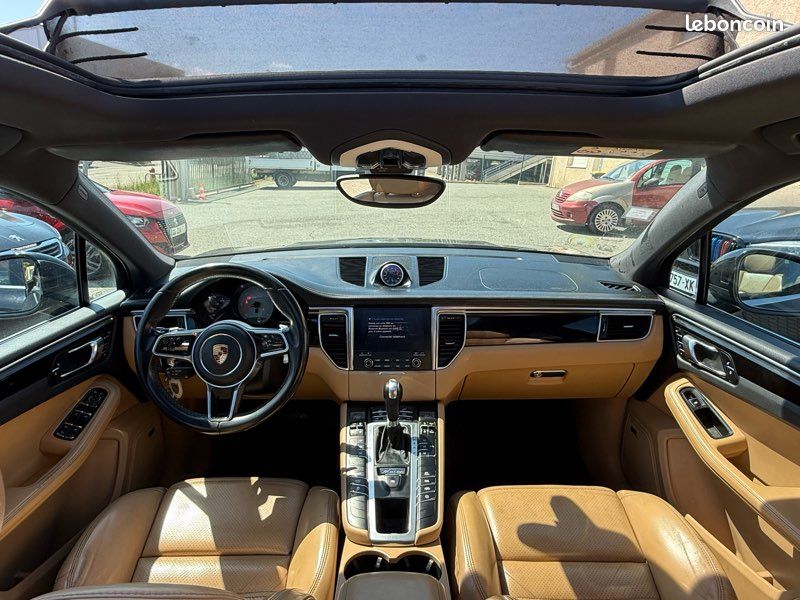 Porsche macan s 3.0l 258 cv / toit ouvrant / pack sport + / phares pdls / échappement sport / sono bose / … (image 5)
