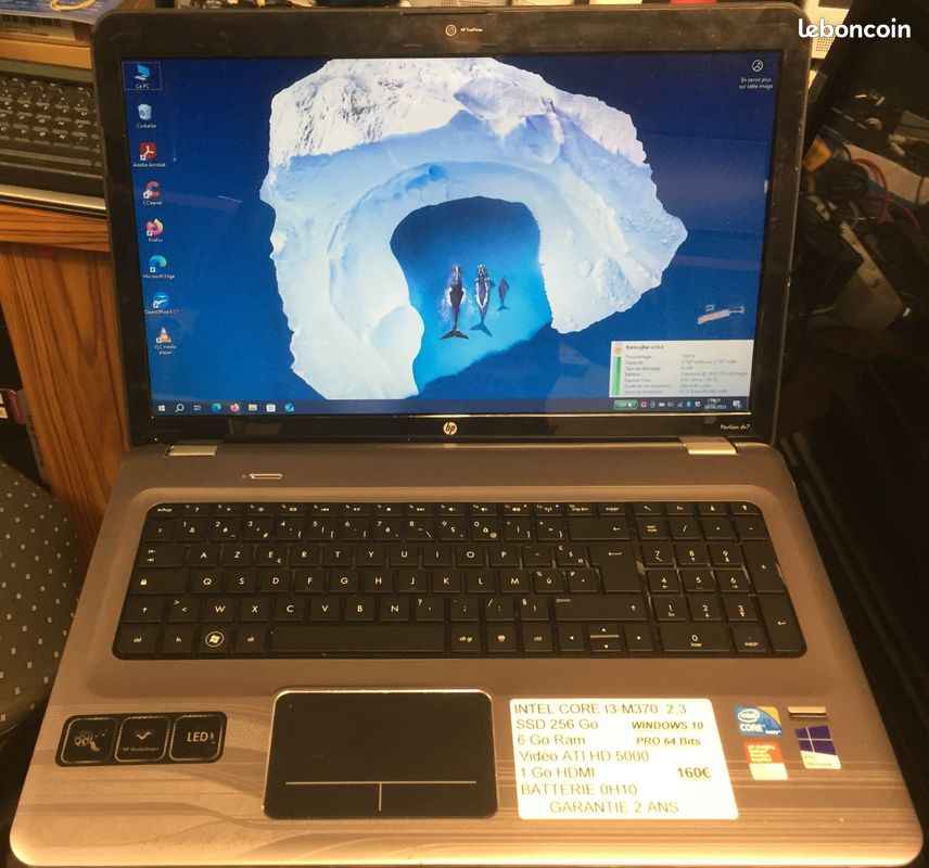 Pc PORTABLE HP I3 6 Go 17" GARANTIE 2 ANS W11 informatique pc (image 1)