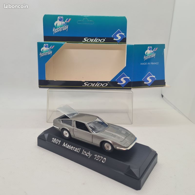 SOLIDO MASERATI INDY Ref. 185 BOITE REPRO VIDE