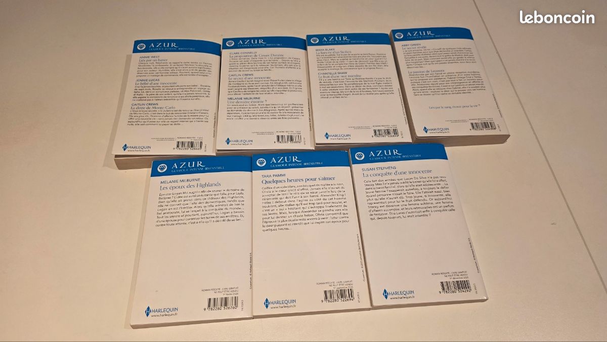 Lot de livres poches Azur HS (image 2)