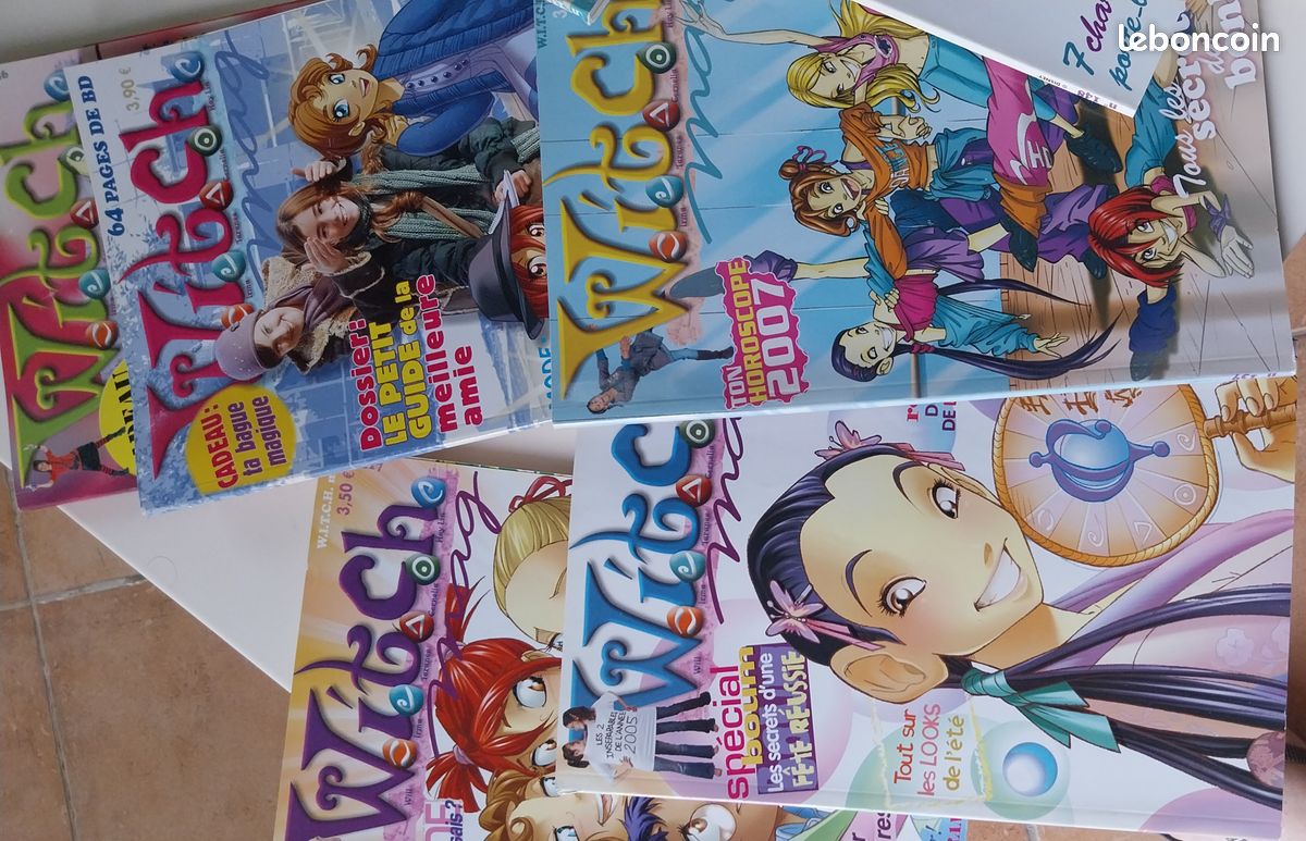 30 magazines WITCH de 2003,2005,2006,2007 (image 4)