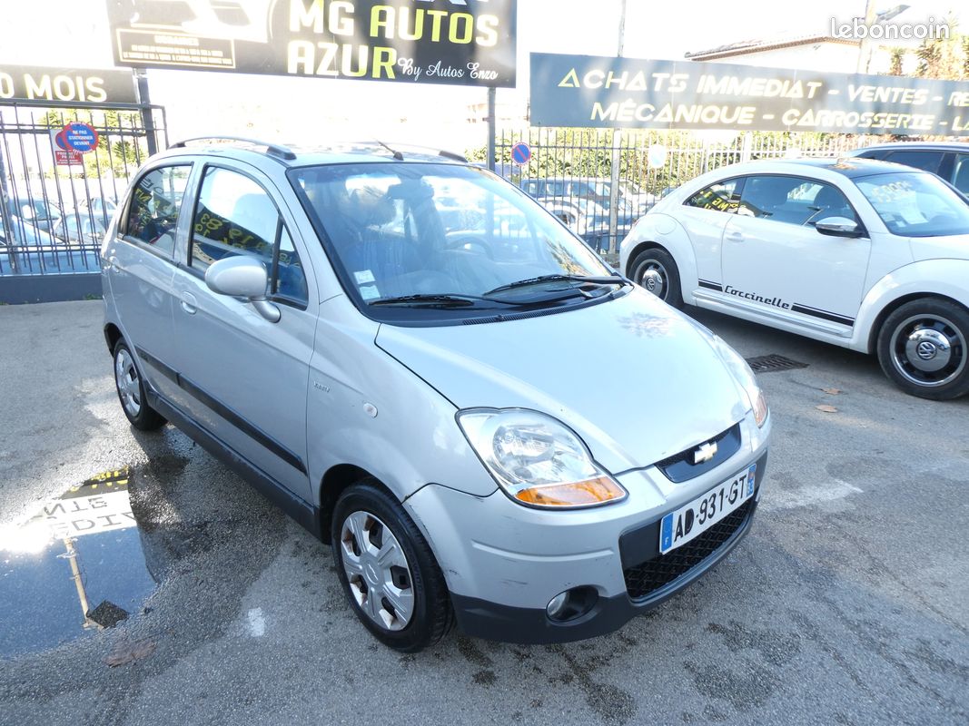 Chevrolet matiz 0,8 i 51 cv vannity 5 portes 49000 kms climatisation (image 2)