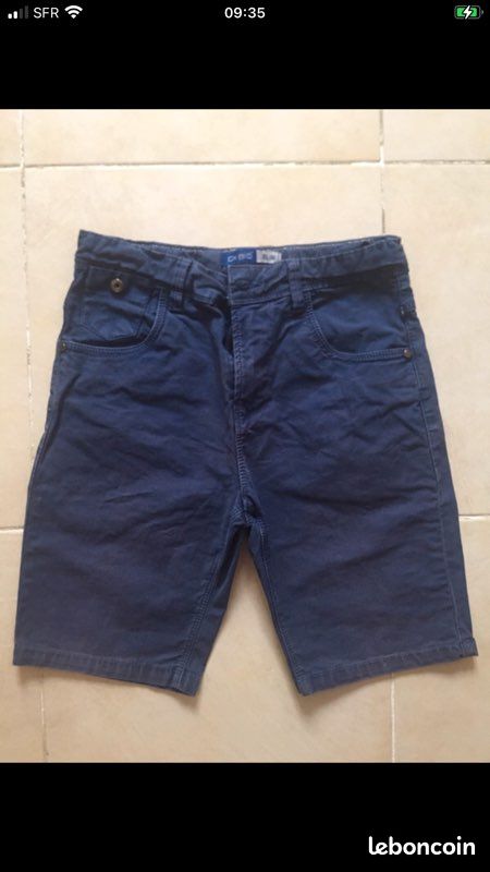 Lot de 4 bermudas Okaidi 10 ans (image 4)