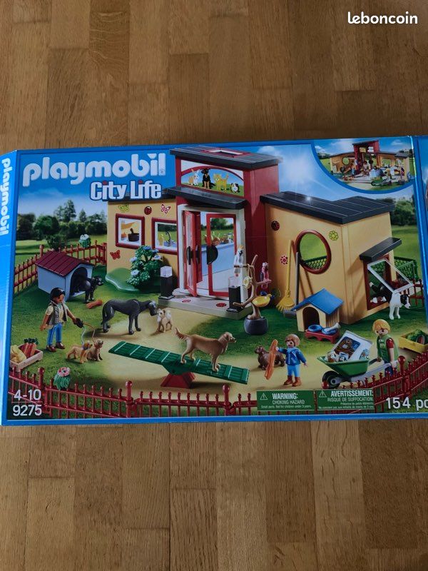 Playmobil 9275 Pension Des Animaux - Set Complet NEUF - Chiens Et Zoo