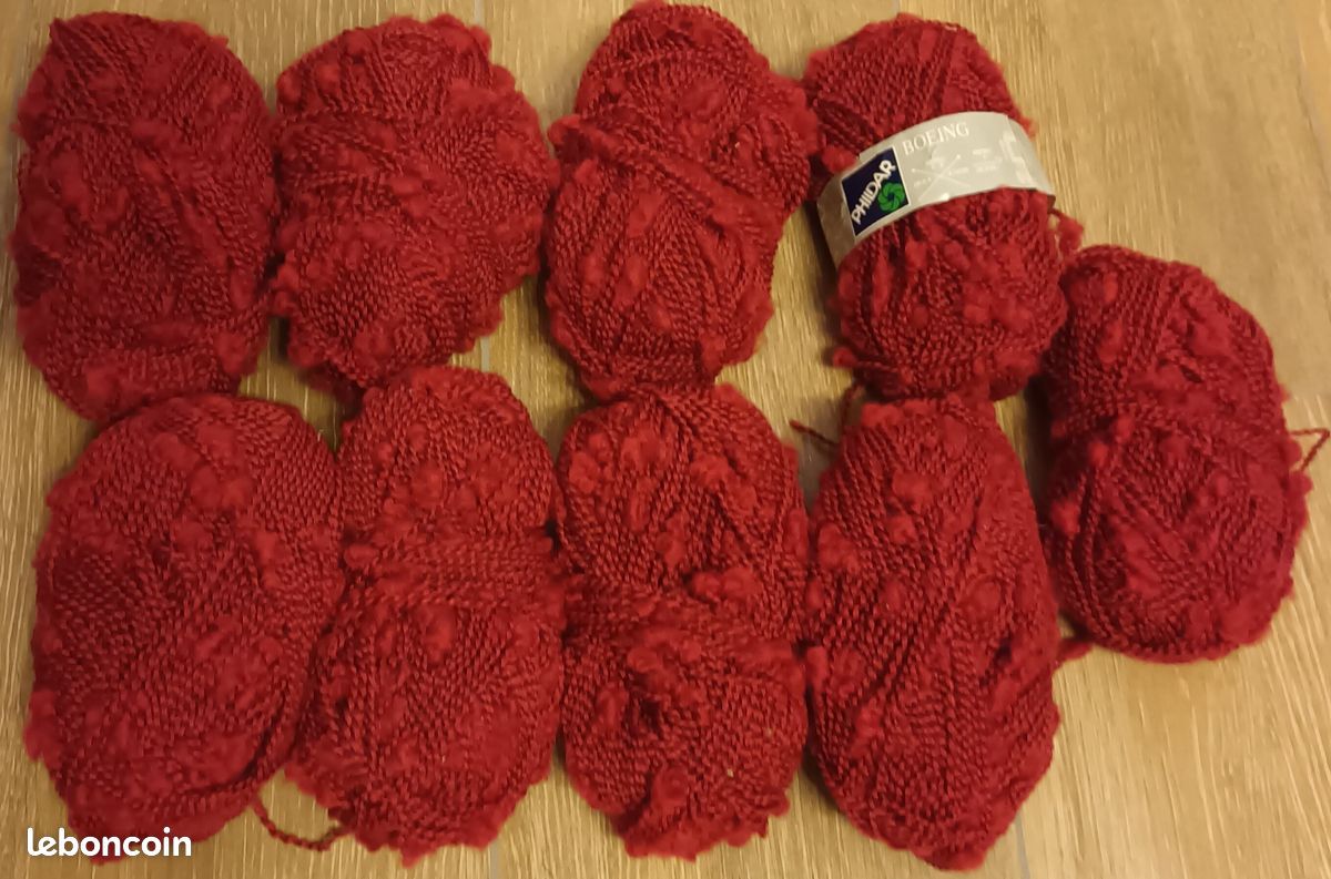 9 pelotes de laines neuves de chez "Phildar" (image 1)