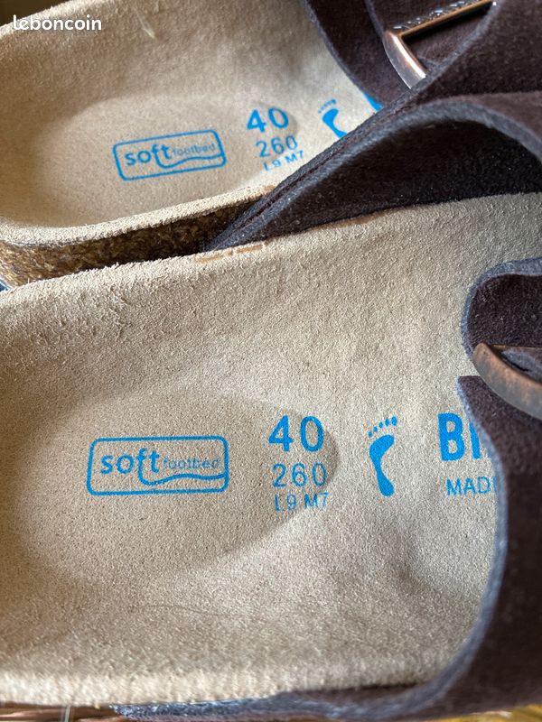 Mules Birkenstock marron 40 (image 3)