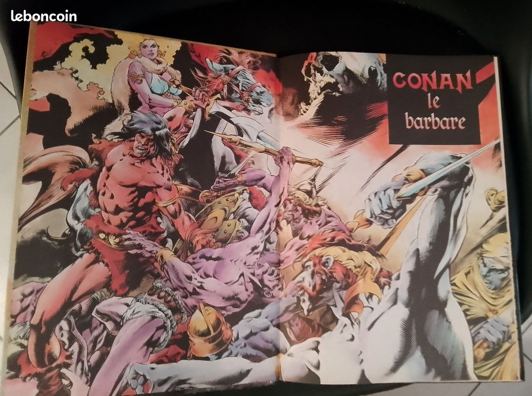 Album bd Conan Artima Color Marvel Géant numéro 8 La vallée des vampires 1981 (image 4)