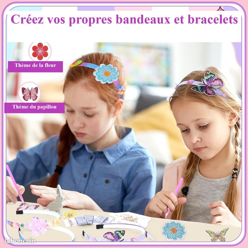 Mes bracelets d'amitié - coffret avec accessoires Pas Cher | Bureau Vallée