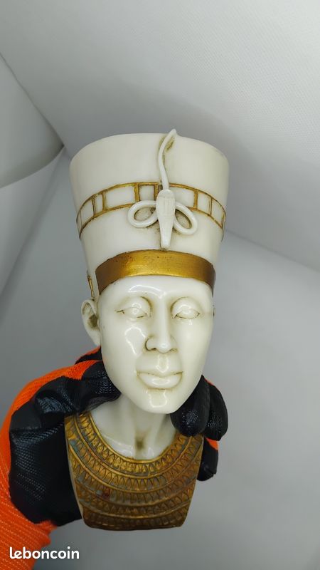 Buste de nefertiti vintage head buste (image 3)