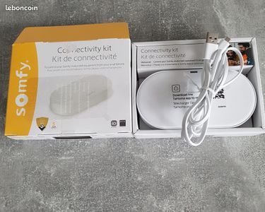 Somfy 1870755 - Kit de connectivité | Pour contrôler les moteurs et l'éclairage Somfy avec un smartphone | Compatible moteurs io & RTS| Contrôle à la voix via l'Assistant Google, Amazon Alexa, HomeKit (image 3)