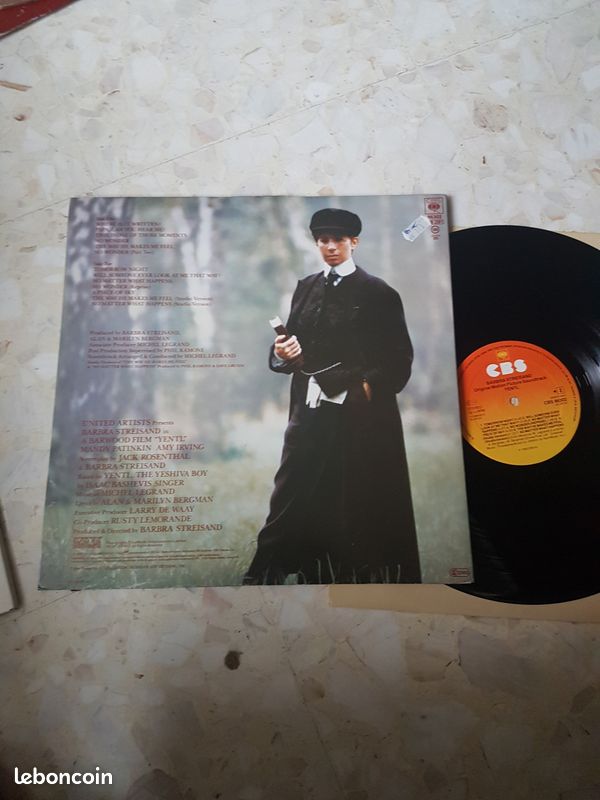 Barbra Streisand 33tours vinyle yentl (image 2)