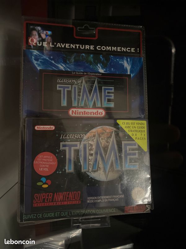 Illusion of Time super Nintendo blister rigide (image 1)