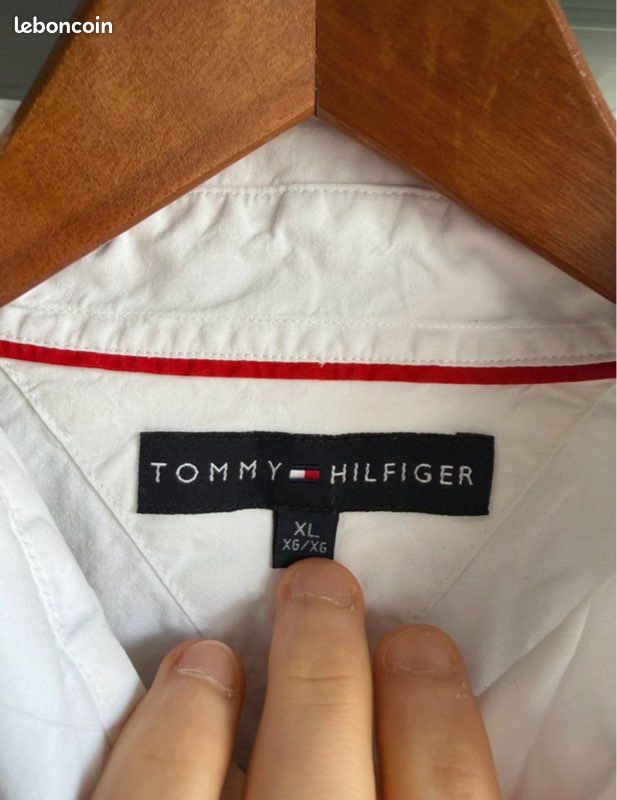 Chemise blanche Tommy Hilfiger (image 2)