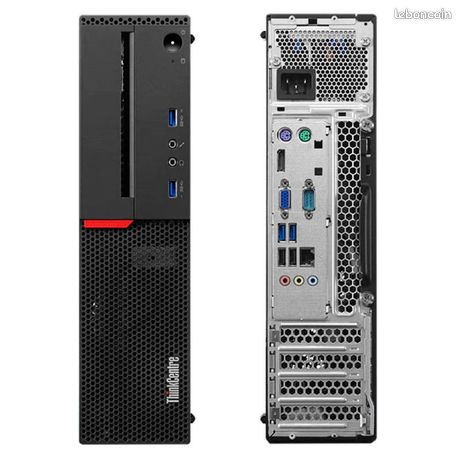 PC Reconditionné Lenovo ThinkCentre M700 SFF – Intel G4400, 8 Go RAM, SSD 250 Go, Windows 11