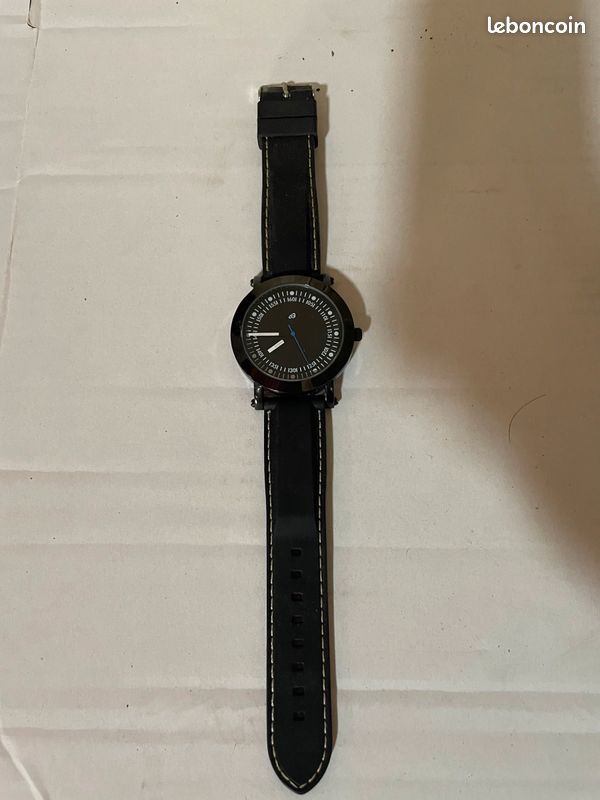 Montre DDP Pirates - Homme/Femme - Noir - 35 Mm - 100m - Neuve Avec étiquettes