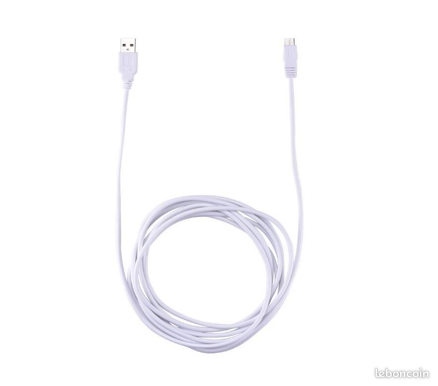 Kit 5 en 1 pour Nintendo Wii U : Chargeur secteur, Stylet, Film de protection écran, Chargeur Usb 3 mètres , Etui silicone Bleu - Straße Game ® (image 13)