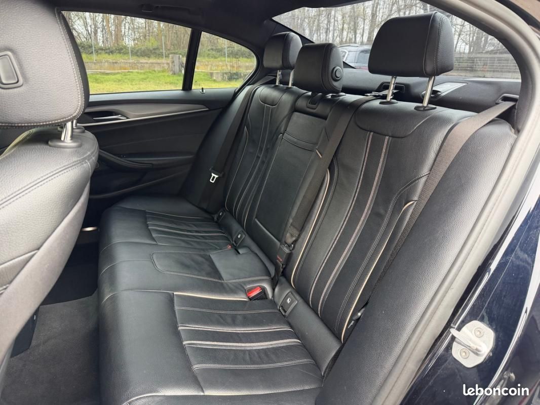 BMW Série 5 G30 520D xDrive 190 ch BVA 8 M Sport Harman Kardon / Toit ouvrant Caméra 360° (image 10)