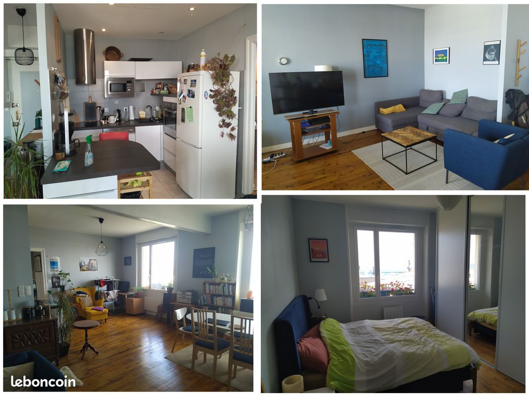 Appartement 2 pièces 61 m² · à Brest · 61 m² · 750 €/mois