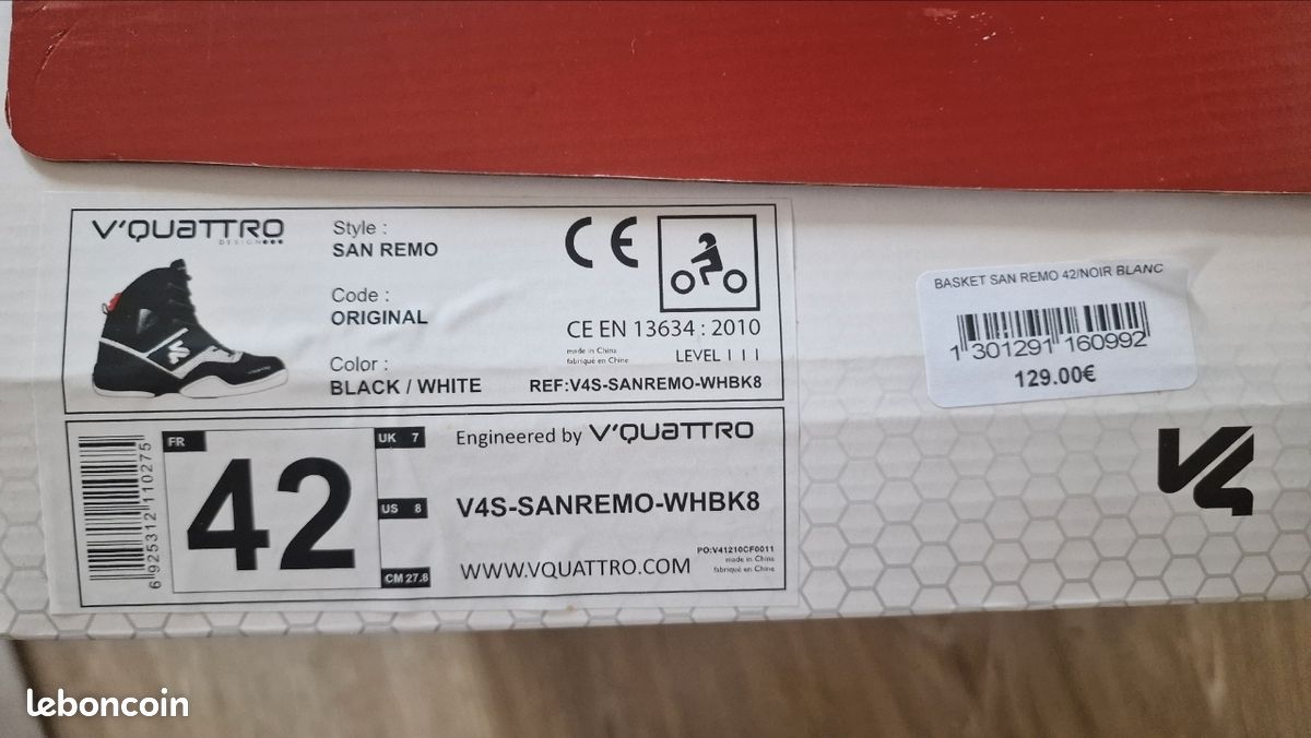 Chaussures moto VQuattro (image 3)