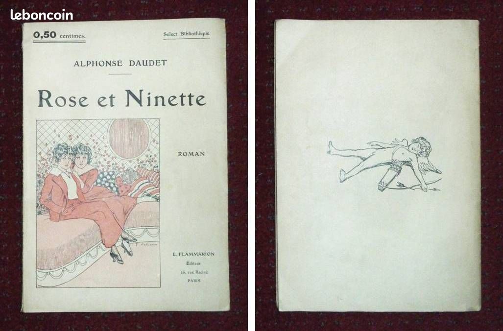 Rose et Ninette de A. Daudet (1914) - parfait état (image 1)