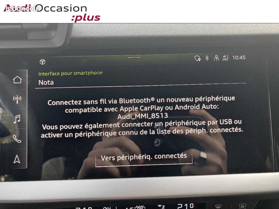 Audi A3 Berline 35 TDI 150ch S line S tronic 7 (image 30)