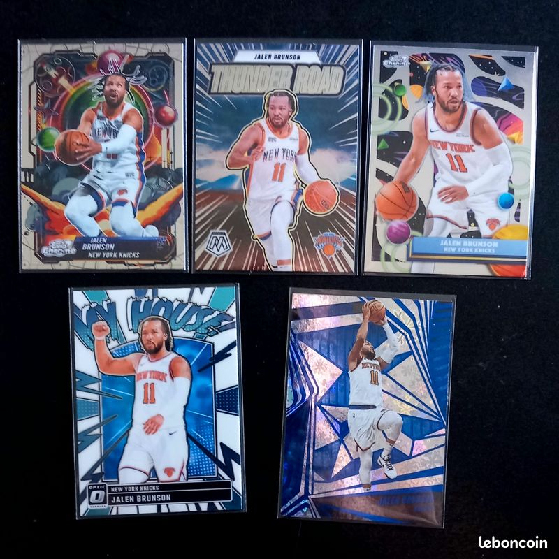 Cartes NBA lot Jalen Brunson New York Knicks (image 1)