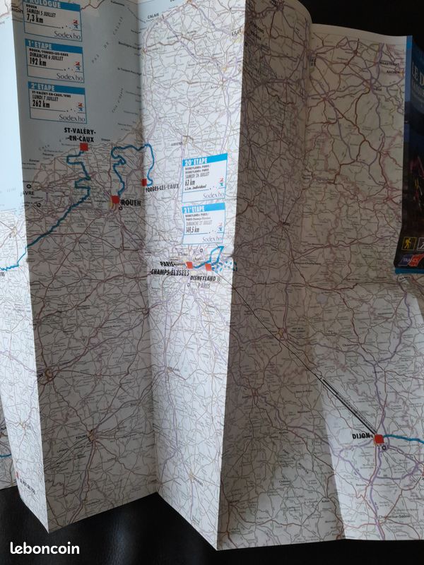 CARTE ROUTIERE officielle de la province du KASAI. by [CONGO]. N/A