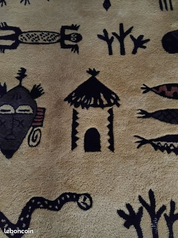 Tres beau tapis dufete main (image 4)