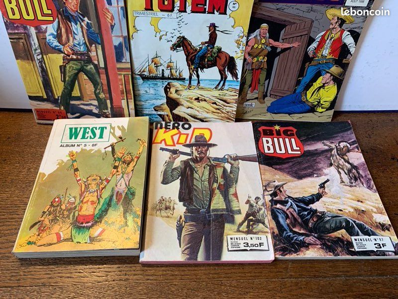 Petit format BD WESTERN Le lot de 9 albums (image 4)
