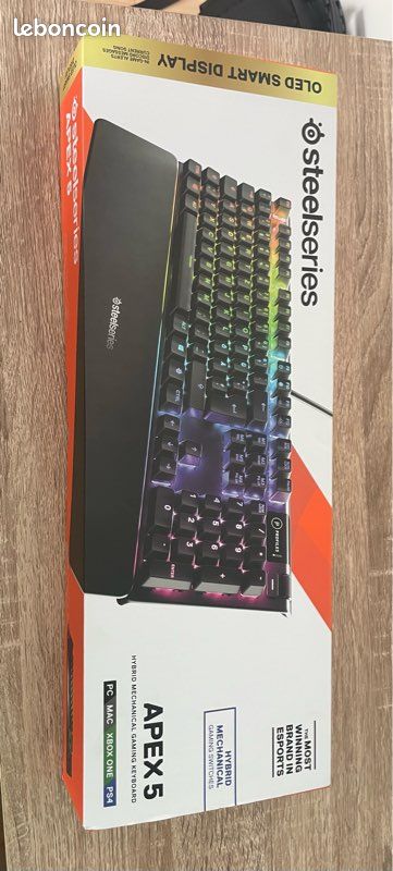 Clavier Steelseries APEX 5 (image 1)